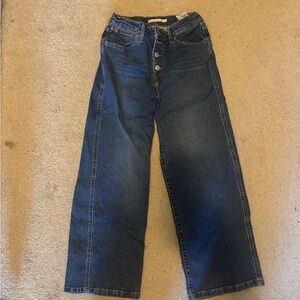 Levi's Dark Blue Flare Jeans